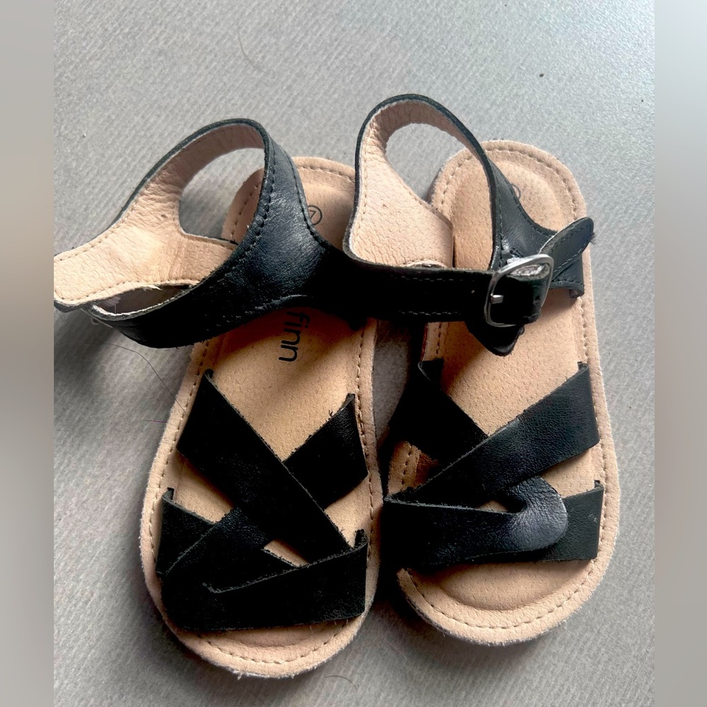 Piper Finn Toddler Black Sandals